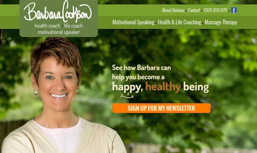 Barbara Cookson – Motivational Speaking, Health & Life Coaching, Massage Therapy
