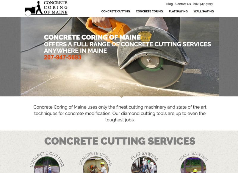 Concrete Coring of Maine