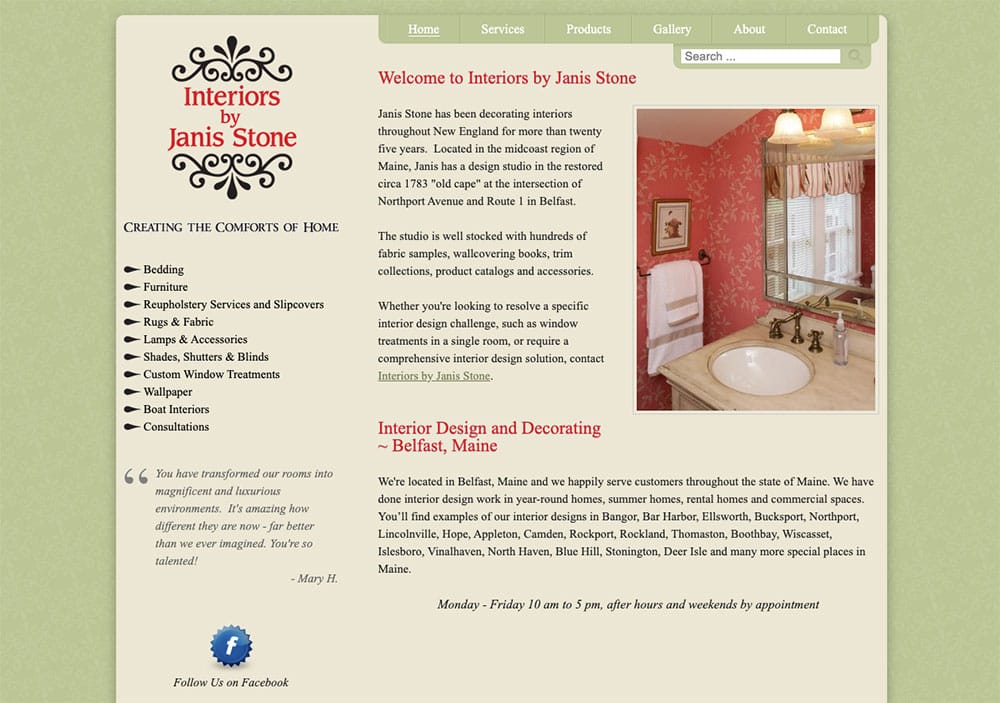 Interiors by Janis Stone