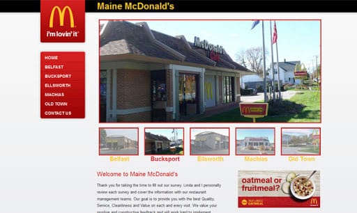 Maine McDonald’s