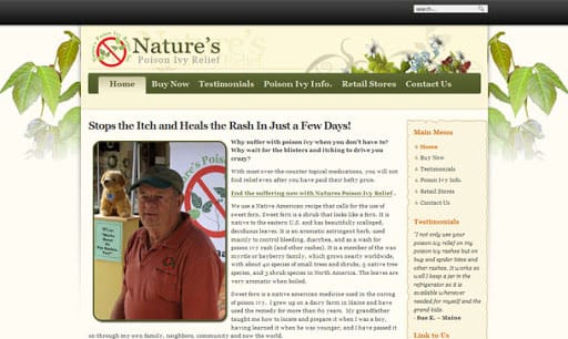 Nature’s Poison Ivy Cure