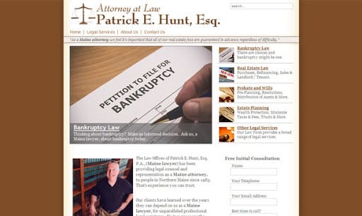 Patrick E. Hunt, Esq.  Attorney at Law