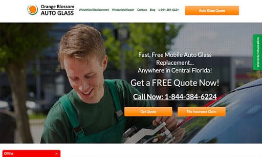 Orange Blossom Auto Glass