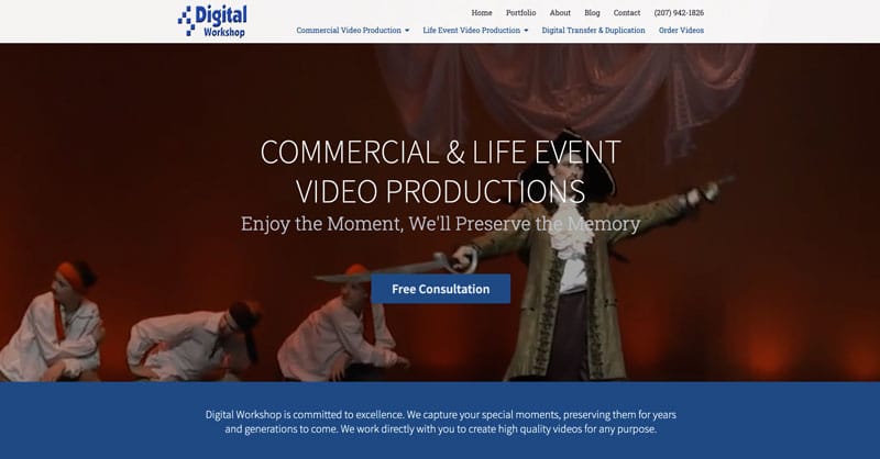 Digital Workshop Website Launches
