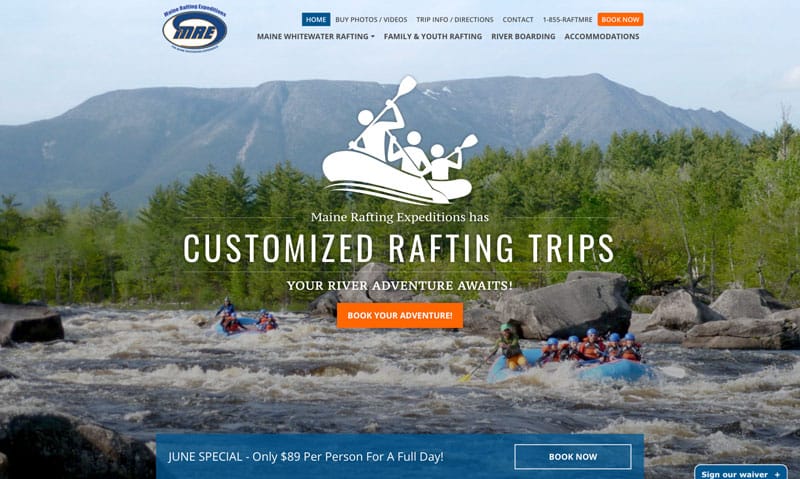 Maine Rafting Expeditions