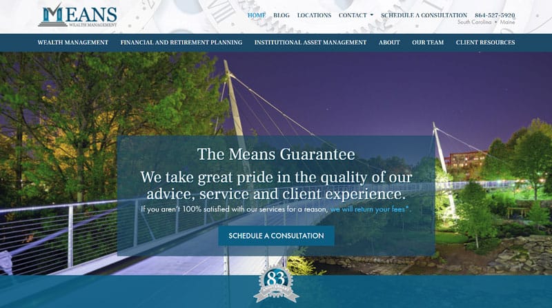 Means Wealth Management South Carolina