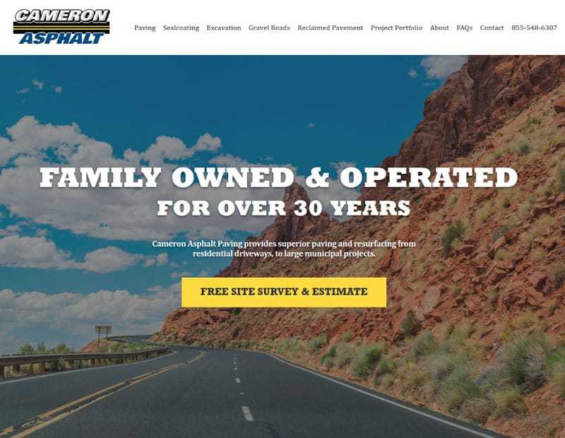 Cameron Asphalt Paving