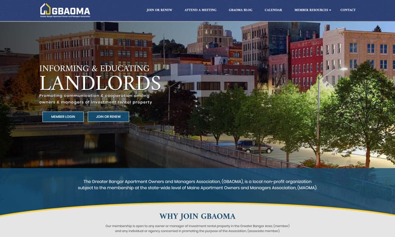 Greater Bangor Apartment Owners & Managers Association (GBAOMA)