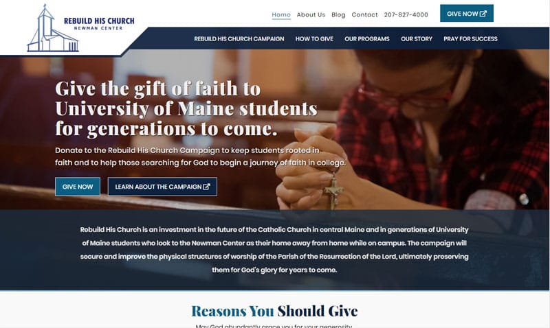 Rebuild His Church Campaign