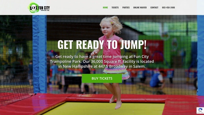 Fun City Trampoline Park Salem, NH