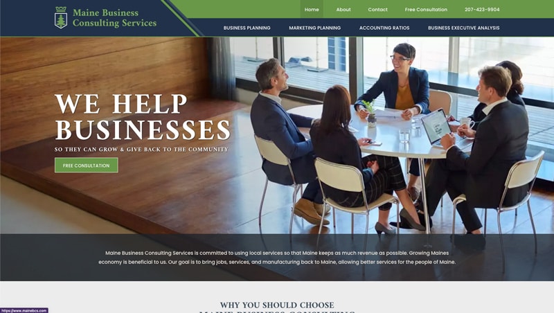 Maine Business Consulting Services