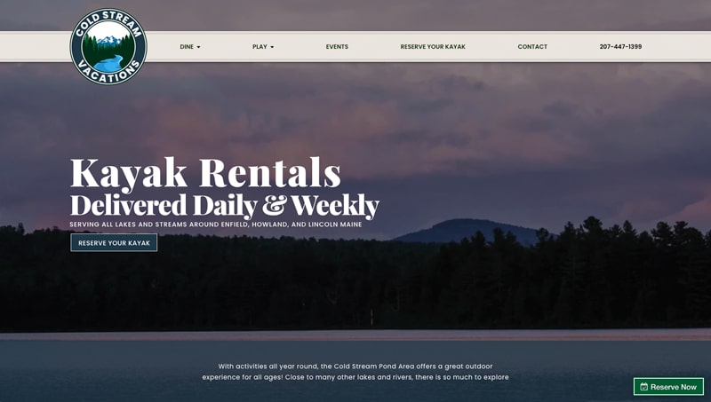 Cold Stream Vacations