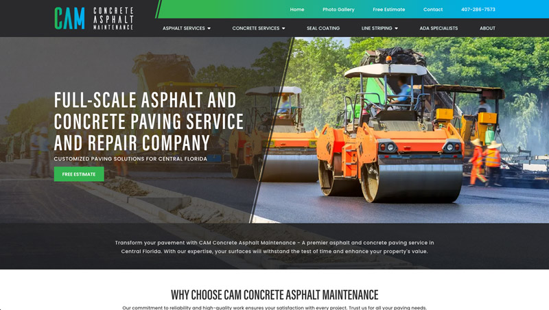 CAM Concrete Asphalt Maintenance