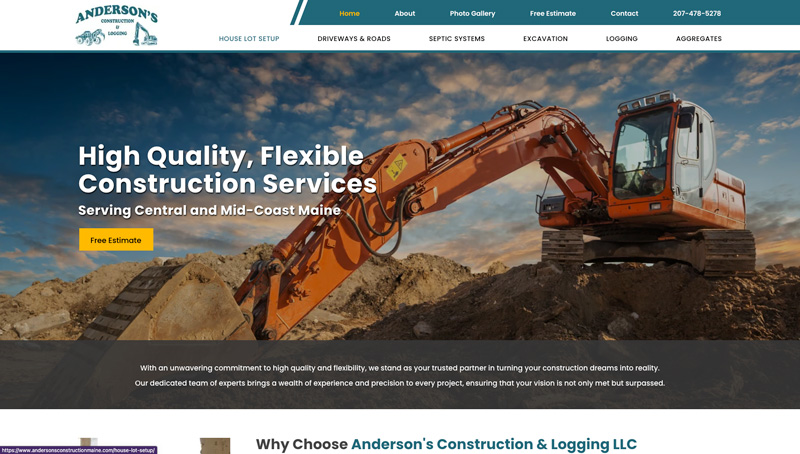 Anderson’s Construction & Logging