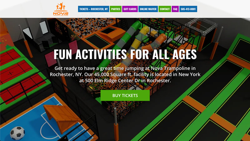 Nova Trampoline Park Rochester